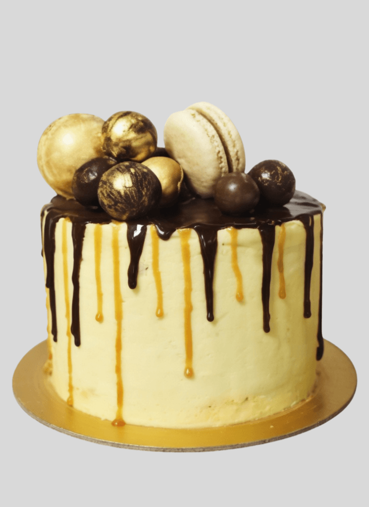 Radiant Golden Gaytime Cake