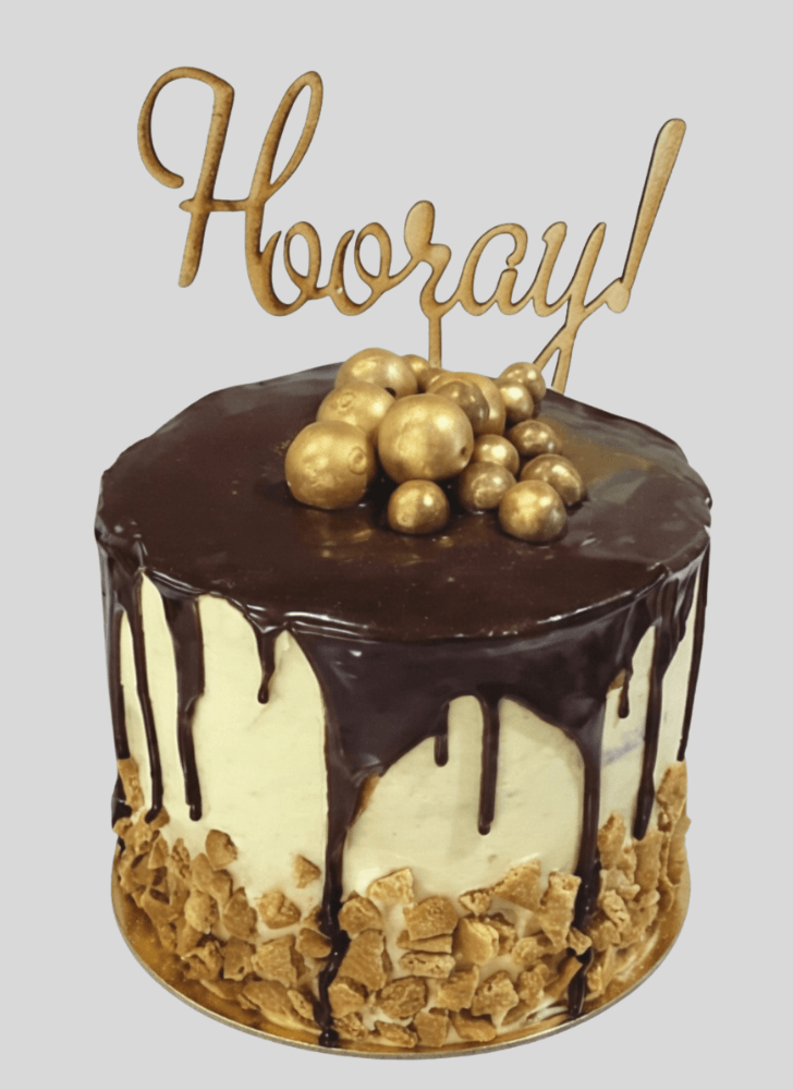 Refined Golden Gaytime Cake