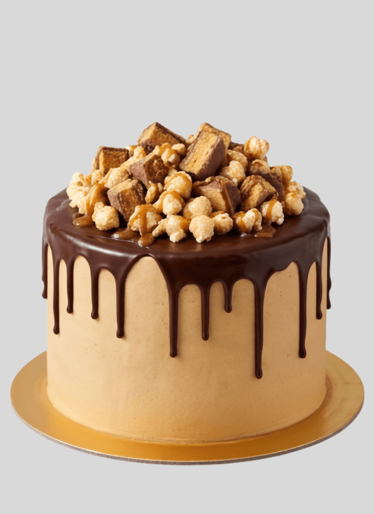 Shapely Golden Gaytime Cake