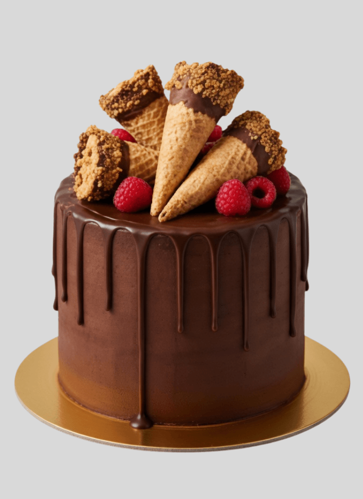 Slightly Golden Gaytime Cake