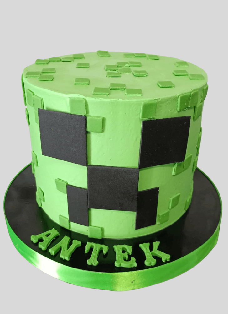 Ravishing Green Cake