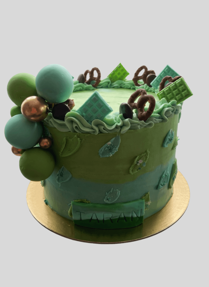 Stunning Green Cake
