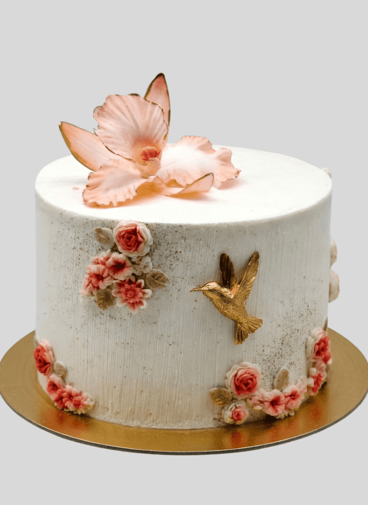 Charming Humming Bird Cake