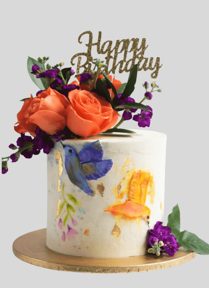 Mesmeric Humming Bird Cake