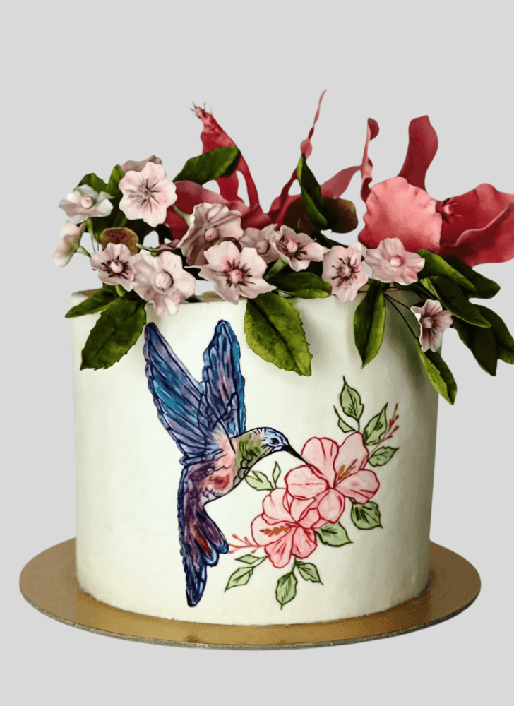 Pleasing Humming Bird Cake