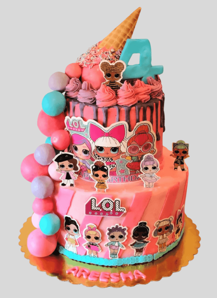 Angelic Lol Surprise Doll Cake