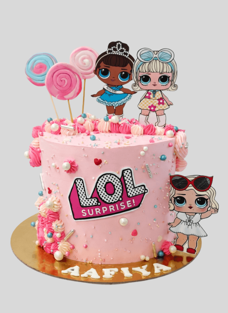 Beauteous Lol Surprise Doll Cake