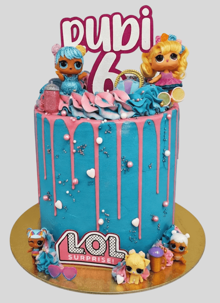Classy Lol Surprise Doll Cake