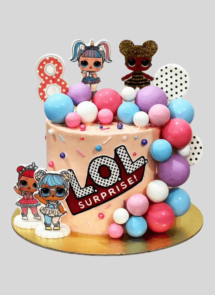 Comely Lol Surprise Doll Cake