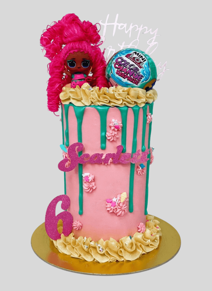 Delicate Lol Surprise Doll Cake