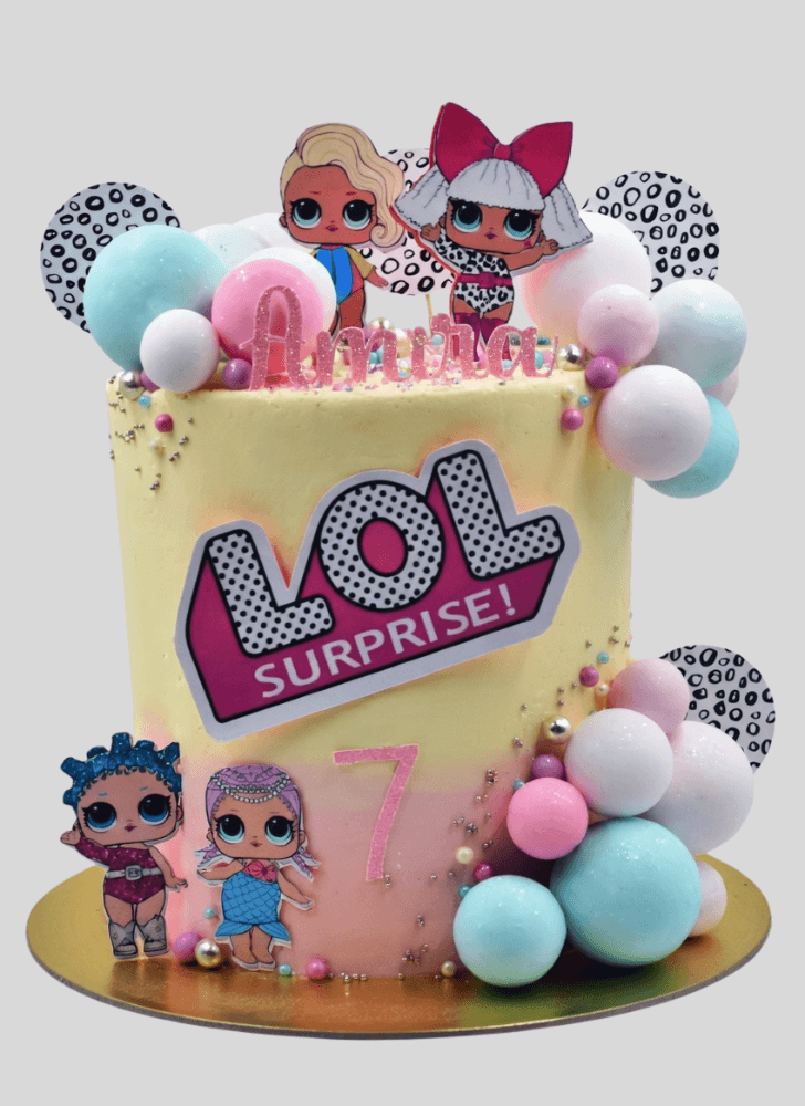 Enticing Lol Surprise Doll Cake