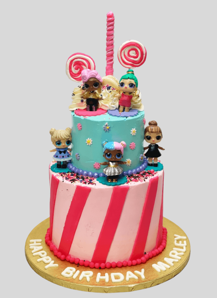 Exquisite Lol Surprise Doll Cake