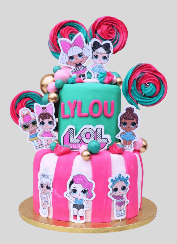 Fine Lol Surprise Doll Cake