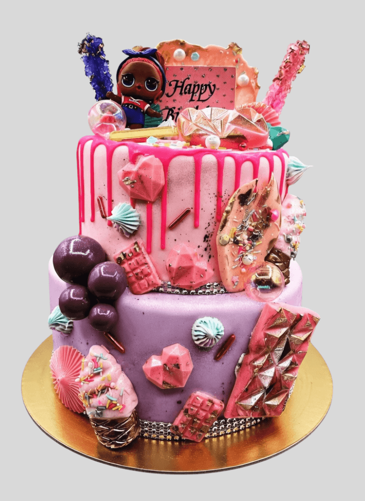 Graceful Lol Surprise Doll Cake