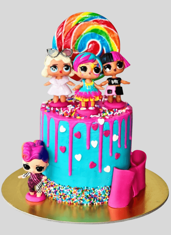 Magnificent Lol Surprise Doll Cake