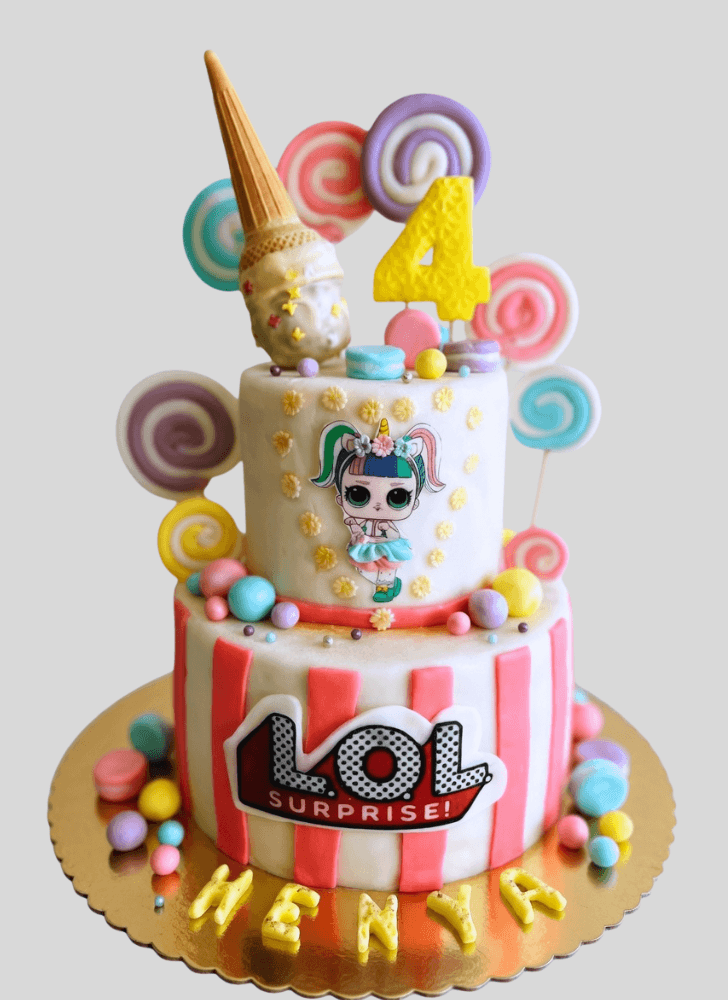 Marvelous Lol Surprise Doll Cake