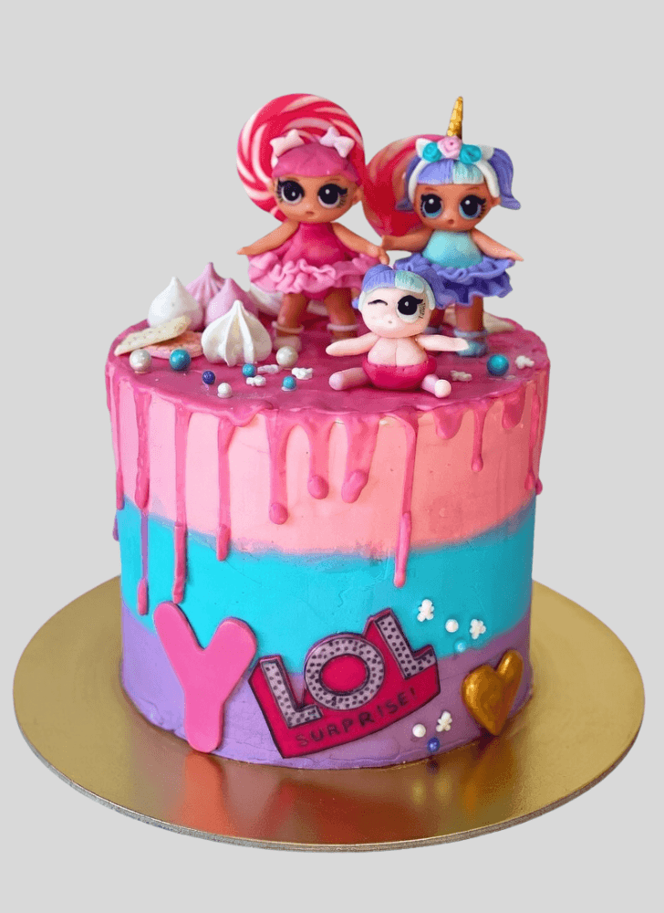 Pleasing Lol Surprise Doll Cake