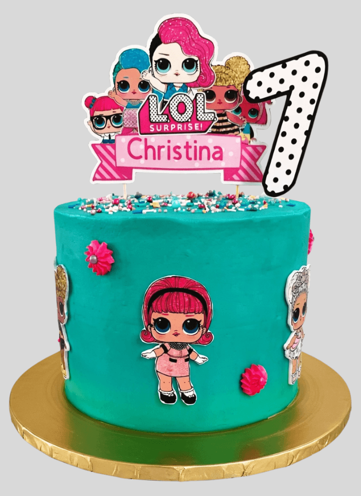 Pretty Lol Surprise Doll Cake