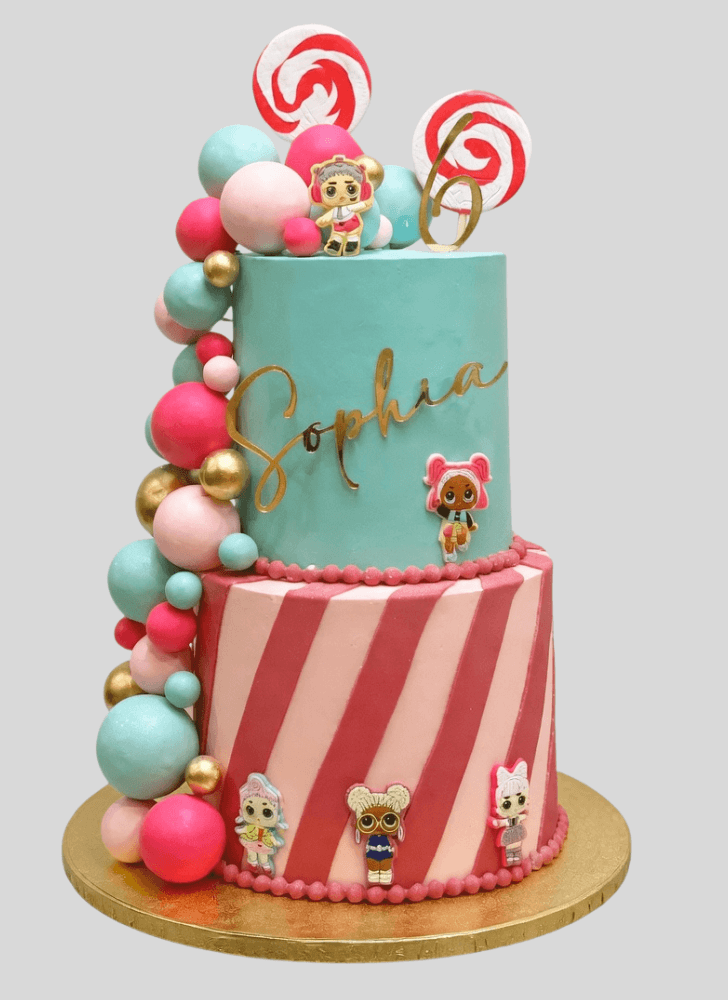 Radiant Lol Surprise Doll Cake