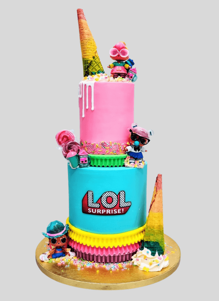 Refined Lol Surprise Doll Cake