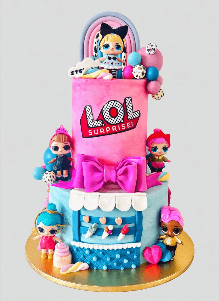 Resplendent Lol Surprise Doll Cake