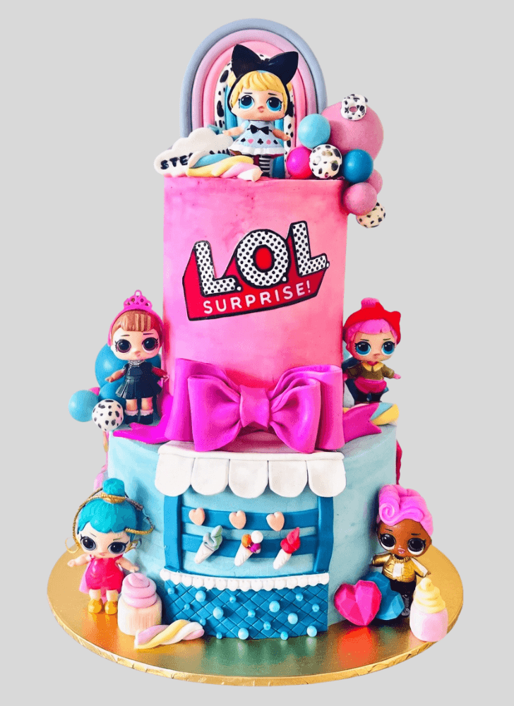 Slightly Lol Surprise Doll Cake