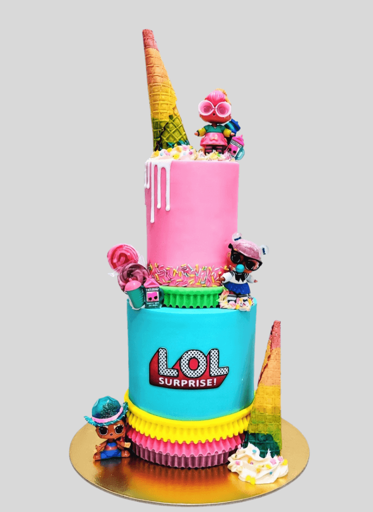 Splendid Lol Surprise Doll Cake