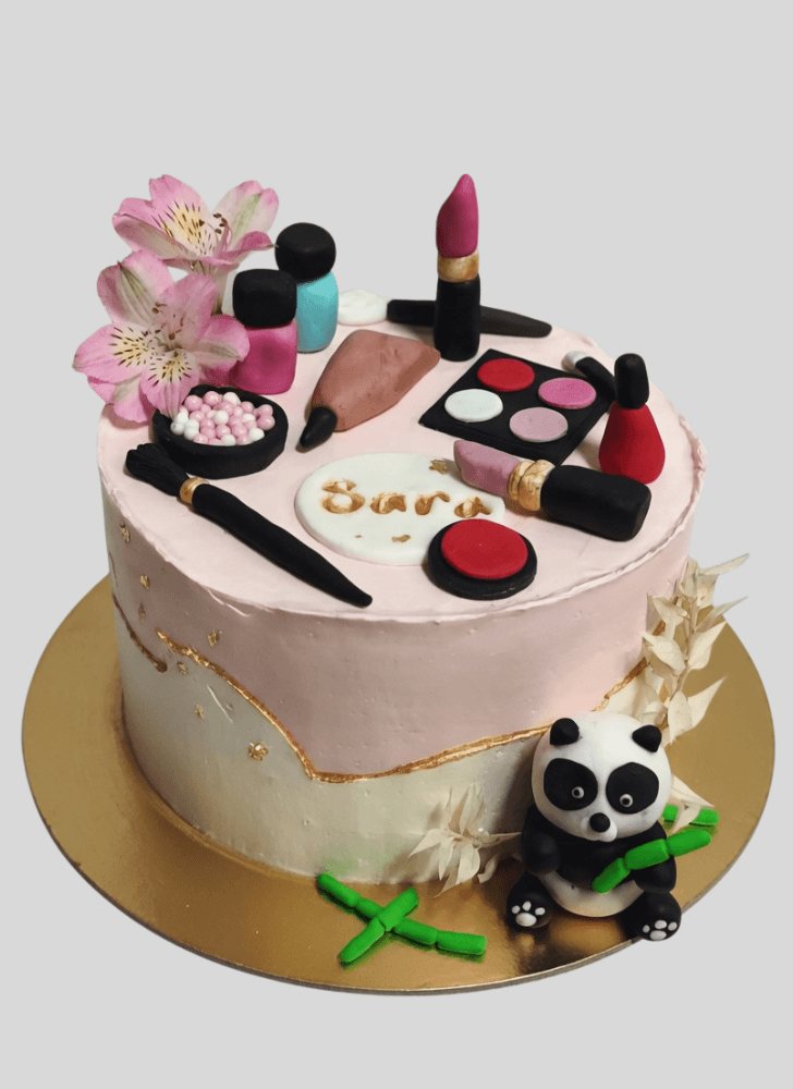 Alluring Makeup Cake