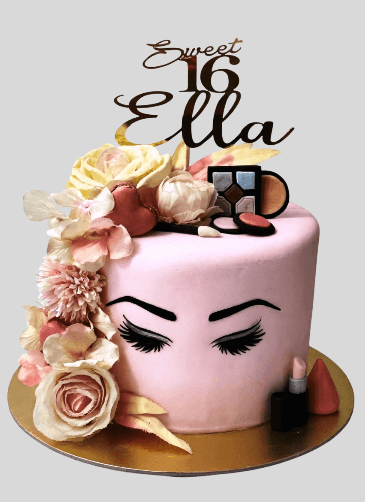 Angelic Makeup Cake
