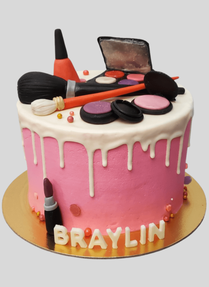 Bewitching Makeup Cake