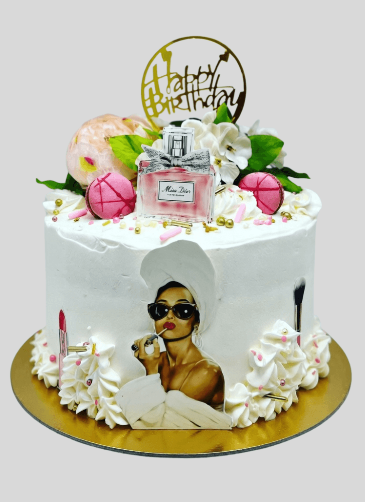 Charming Makeup Cake