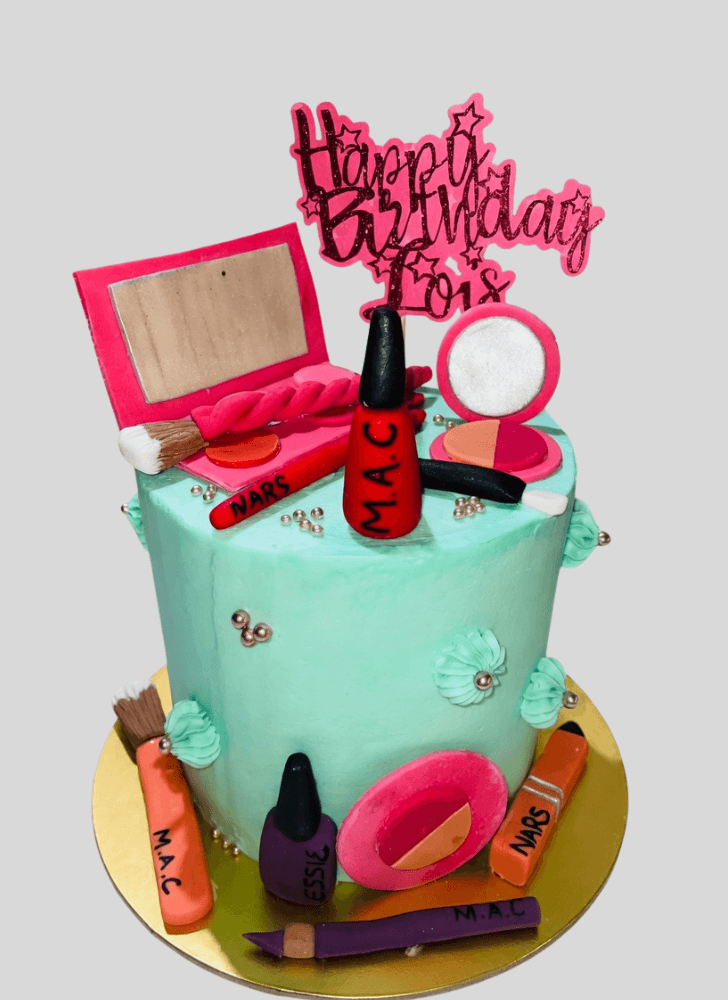 Enthralling Makeup Cake