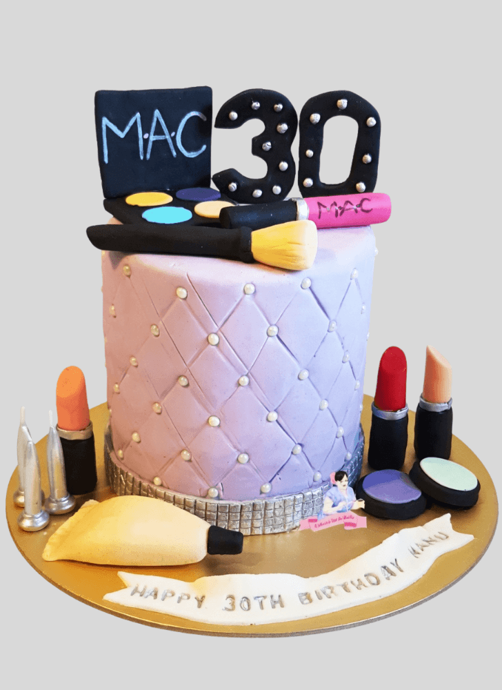 Handsome Makeup Cake