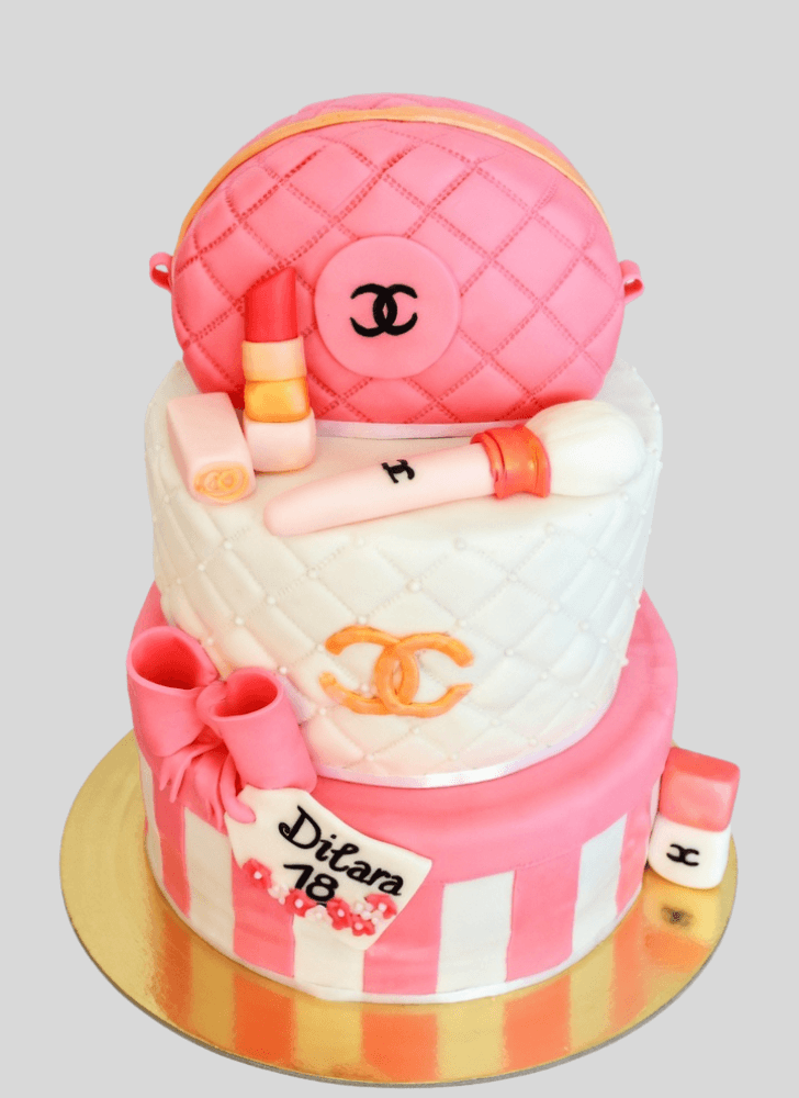 Pretty Makeup Cake