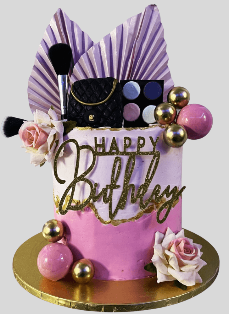Radiant Makeup Cake