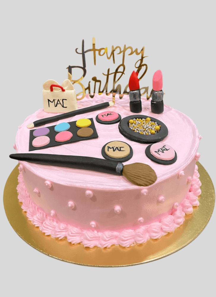 Resplendent Makeup Cake