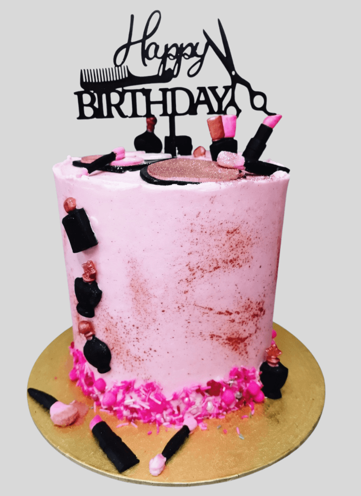 Shapely Makeup Cake