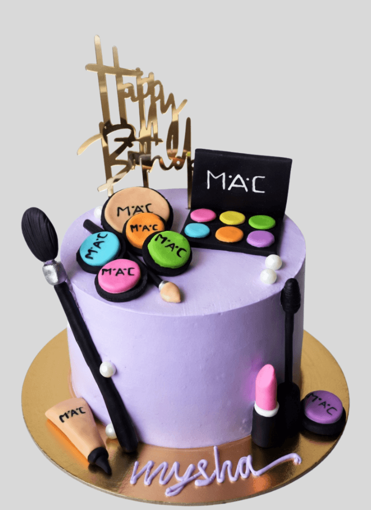 Slightly Makeup Cake