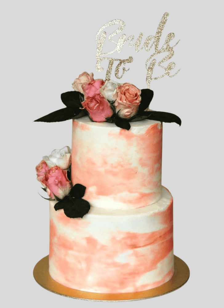 Bewitching Peachy Cake