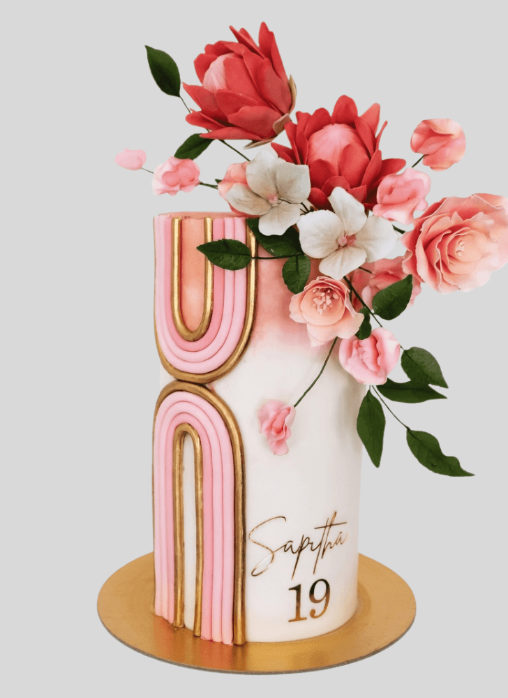 Fine Peachy Cake
