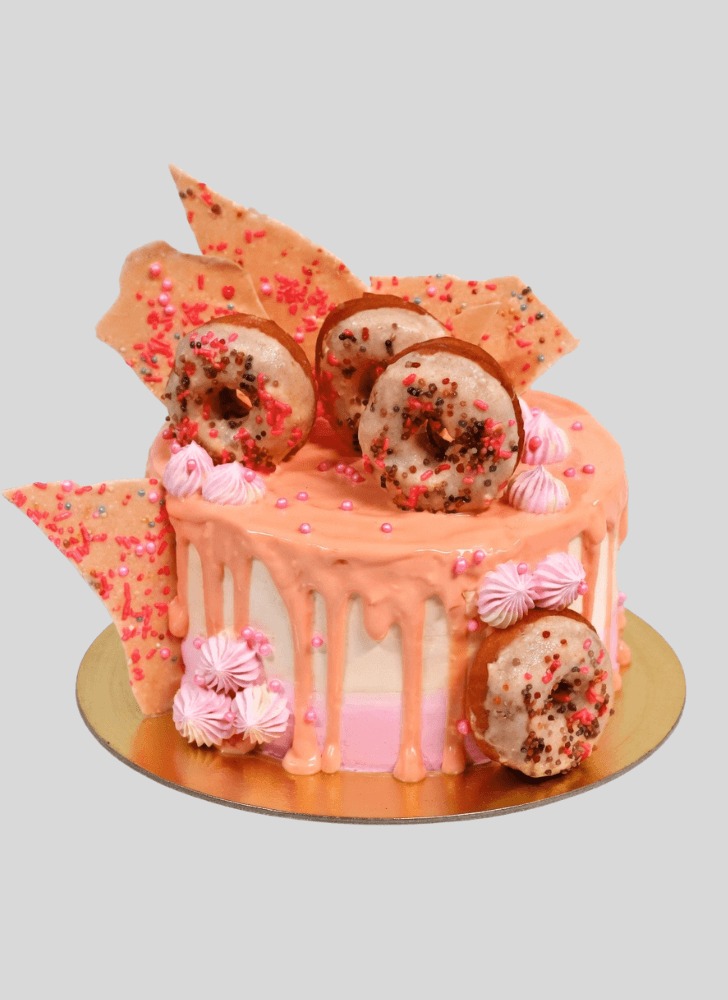 Handsome Peachy Cake