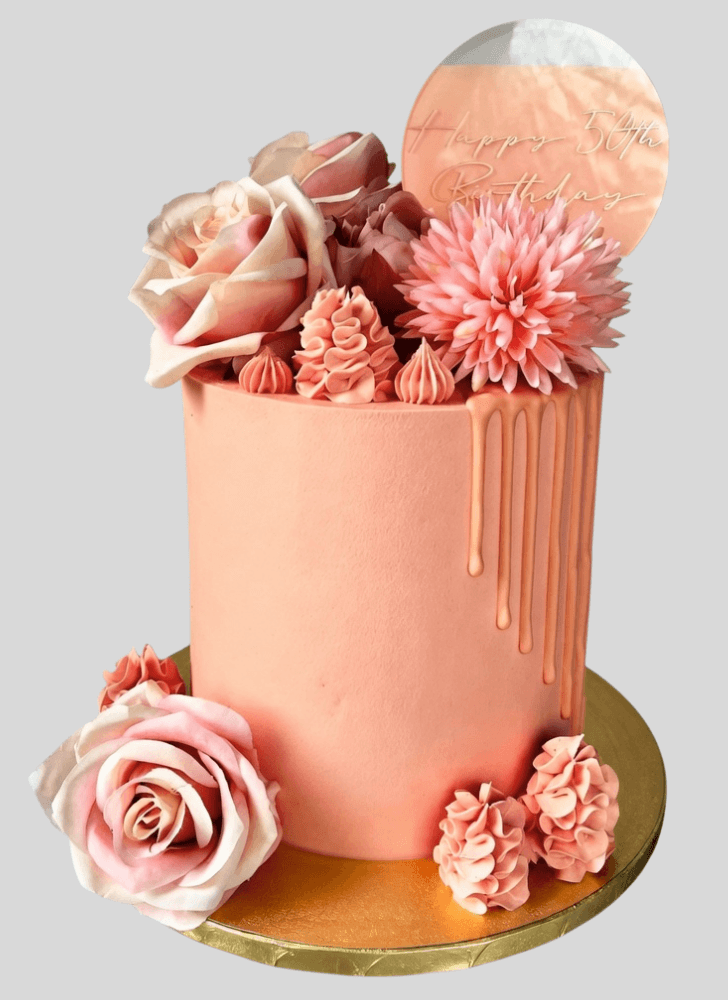 Mesmeric Peachy Cake