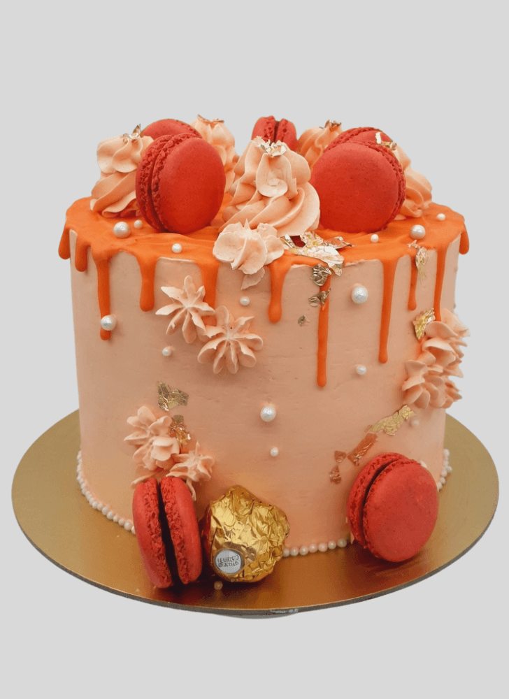 Pretty Peachy Cake