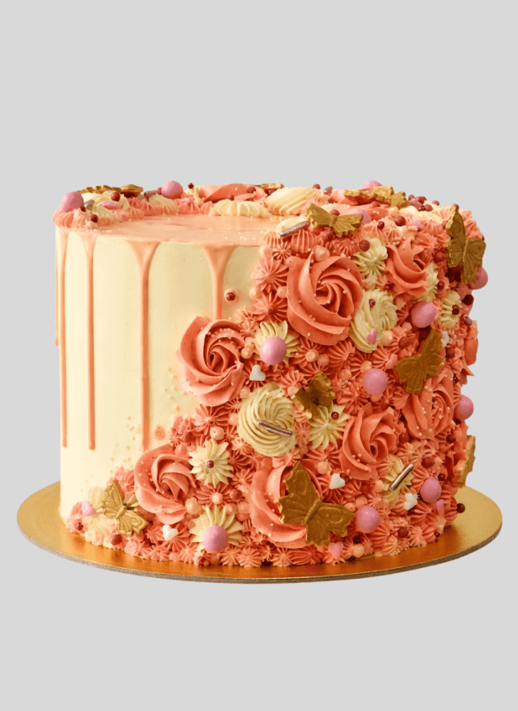 Slightly Peachy Cake