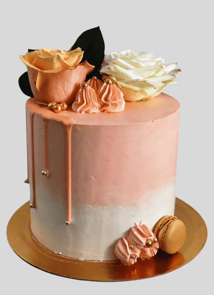 Superb Peachy Cake