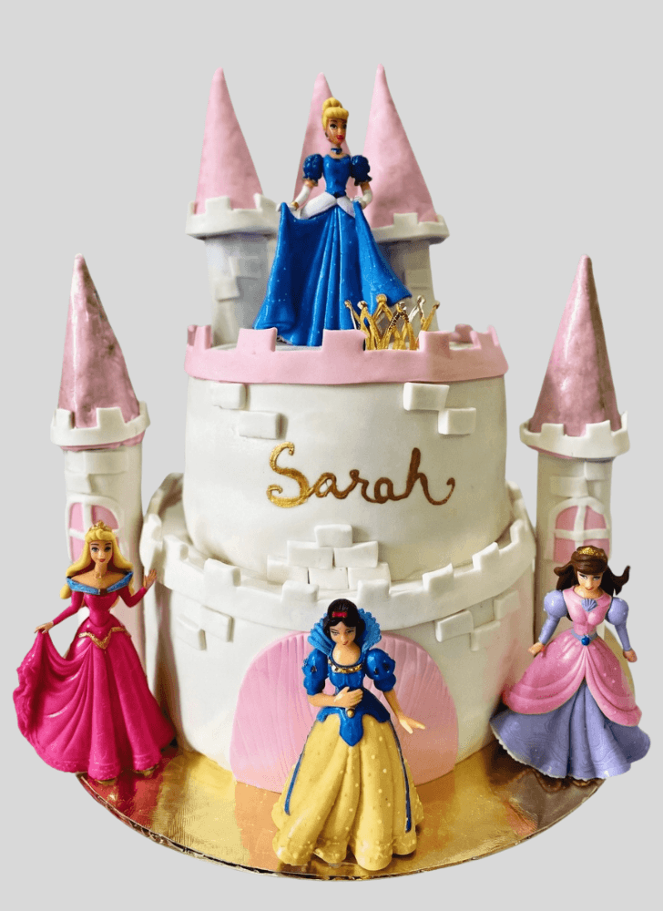 Beauteous Princess Castle Cake