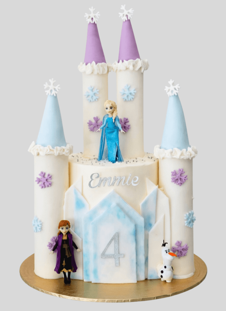 Fair Princess Castle Cake