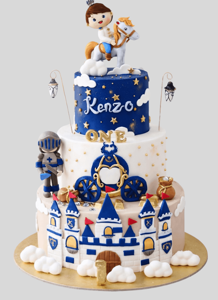 Fascinating Princess Castle Cake