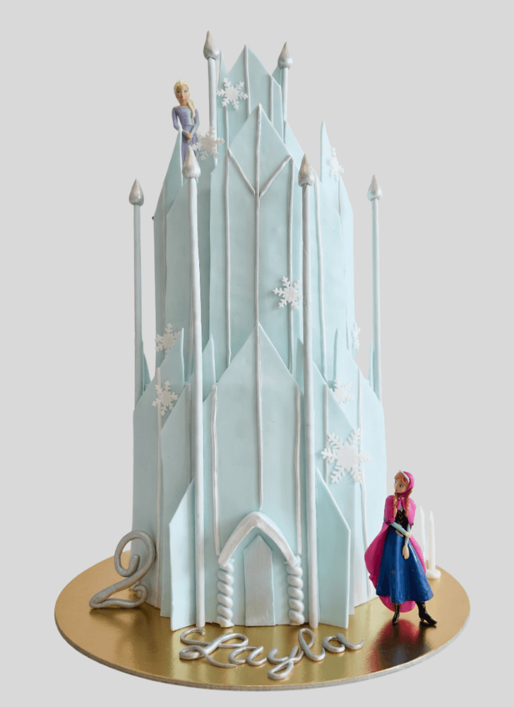 Fetching Princess Castle Cake