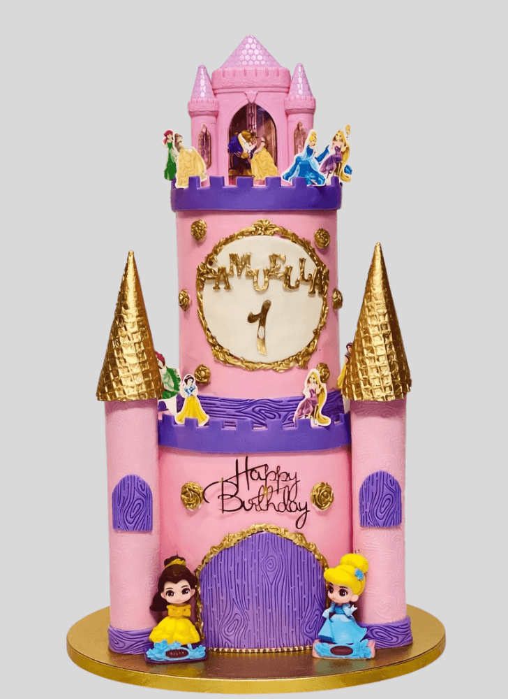 Grand Princess Castle Cake